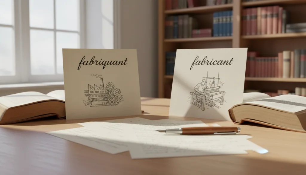 découvrez la bonne orthographe entre « fabriquant » et « fabricant » et apprenez à utiliser correctement ces termes fréquents en français.
